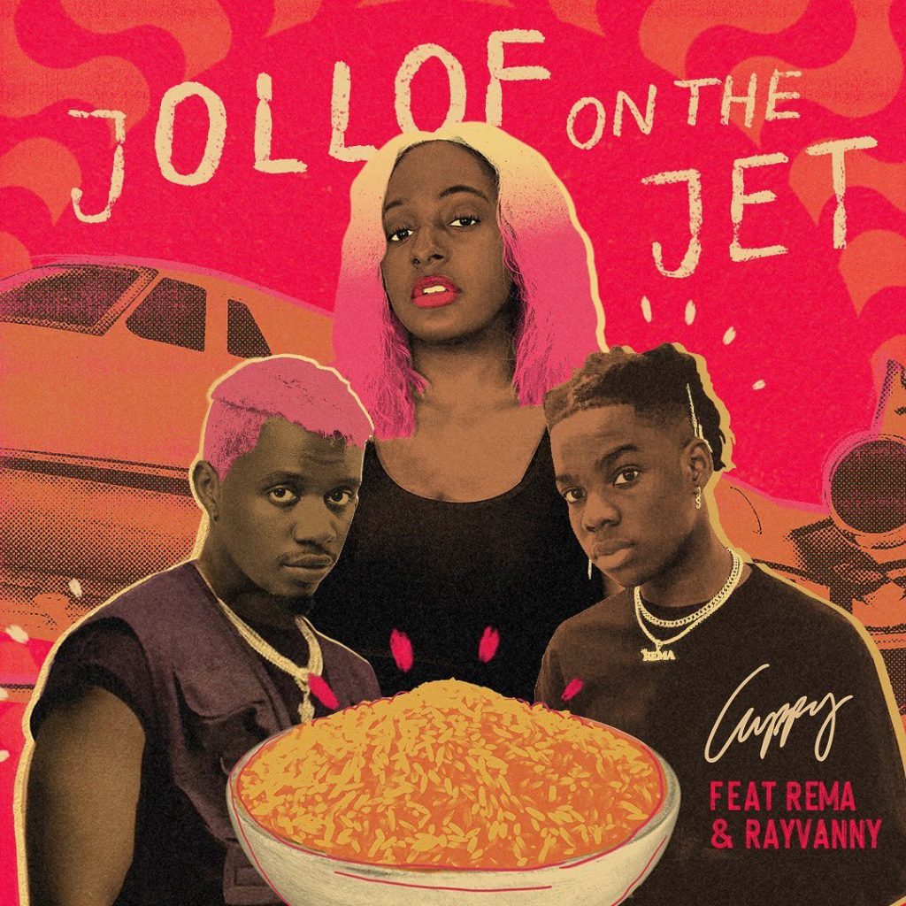 Cuppy Jollof On The Jet