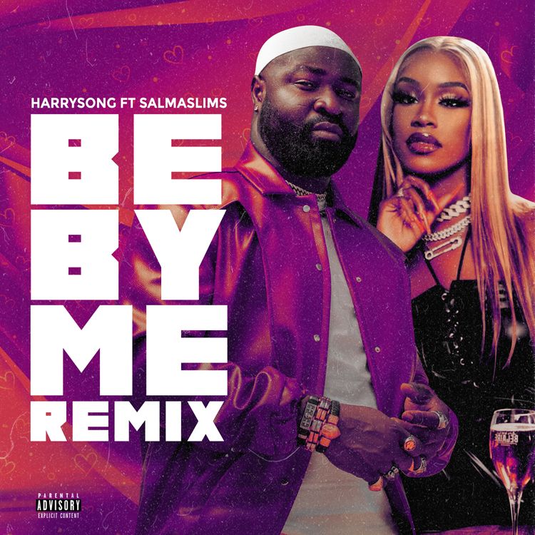 harrysong be by me remix ft salma slims