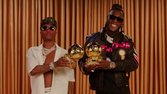 Burna Boy Ballon DOr video