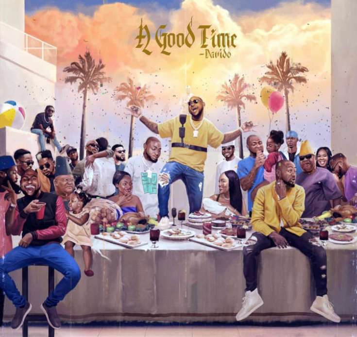 Davido the good time album cover