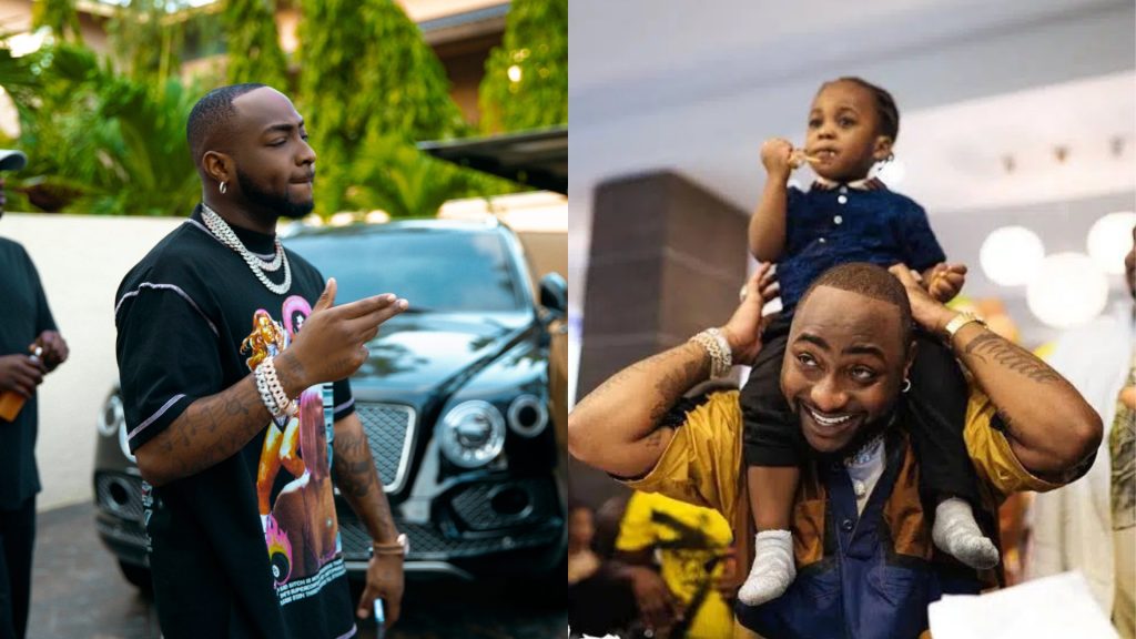 Davido and Son