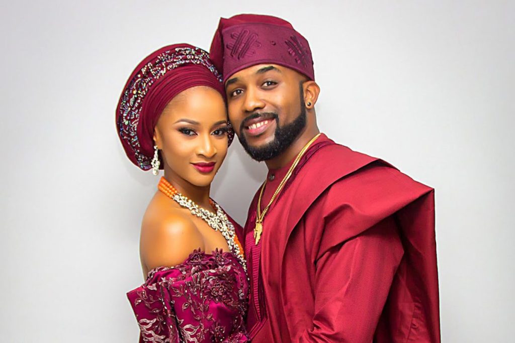 Banky W and Adesua Etomi Photo Amore