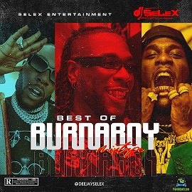 Discover DJ Selex – Best of Burna Boy Mixtape 2022 Dj Selex Best of Burna Boy Art