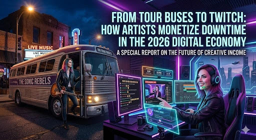 From Tour Buses to Twitch: How Artists Use Their Downtime in the 2026 Digital Economy
